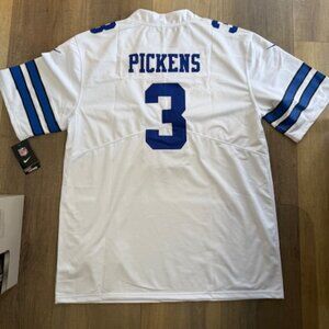 NEW NFL Dallas Cowboys #3 "George Pickens" Jersey Men XXL